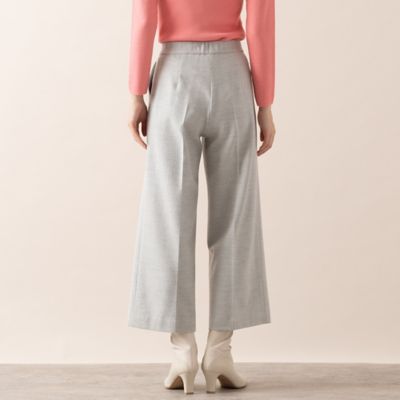 【Ｓ・Ｍサイズ】両面起毛ヘリンボン　センタープレスパンツ（７３０５６４６１）