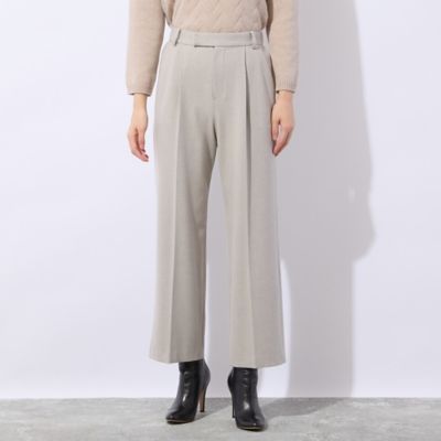 裏起毛】ソフトフランネルセンタープレスパンツ（73056561