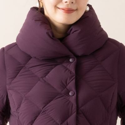 S・Mサイズ】ボリューム衿ダウンコート（73071501