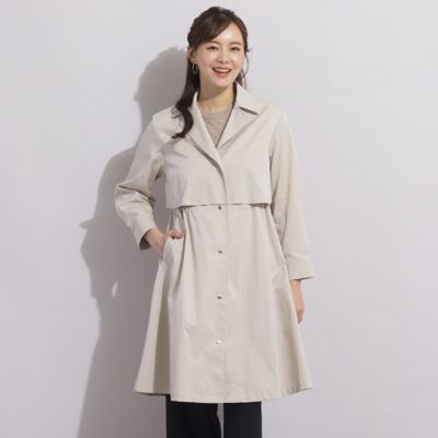 S・Mサイズ】ミニテーラ衿 ロングコート（73072401