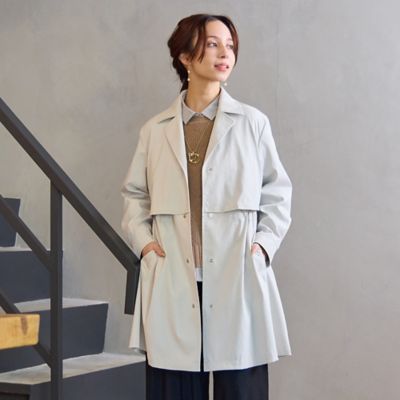 ＜Liliane Burty Eclat (Women/小さいサイズ) ＞【吸汗速乾】ミニテーラードコート（７３０７２６０１）