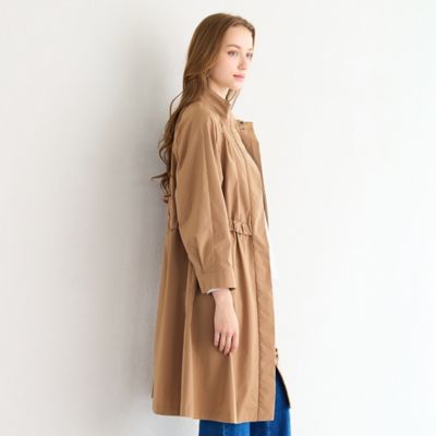 ＜Liliane Burty Eclat (Women/小さいサイズ) ＞メモリータフタ比翼コート（７３０７５５５５）