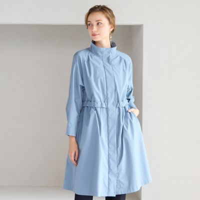 メモリータフタ比翼コート（73075555） | Liliane Burty Eclat