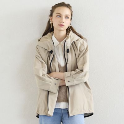 Liliane Burty Eclat (Women/小さいサイズ) /リリアンビューティ エクラ バックキルトフードコート(73076502) ベージュ アウター【三越伊勢丹/公式】