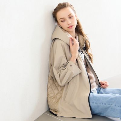 バックキルトフードコート（73076502） | Liliane Burty Eclat