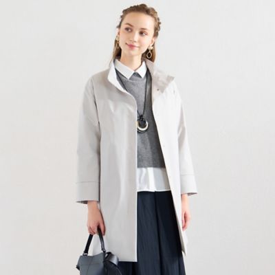 Liliane Burty Eclat (Women/小さいサイズ) /リリアンビューティ エクラ パーテンションダウンコート(73076552) ライトグレー コート・ジャケット【三越伊勢丹/公式】