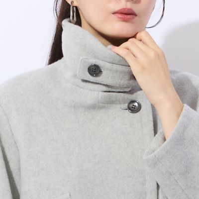 コクーンスリーブミドルコート（73081661） | Liliane Burty