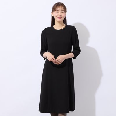 ブラックフォーマル対応】ジャケット＋ワンピーススーツ