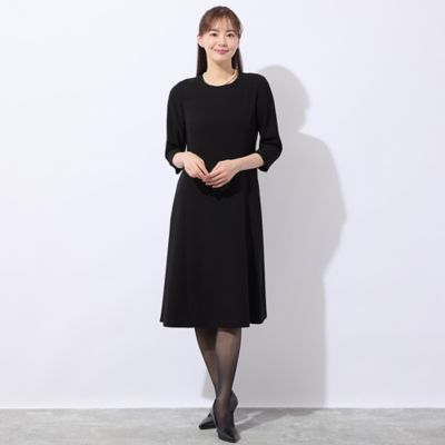 ブラックフォーマル対応】ジャケット＋ワンピーススーツ