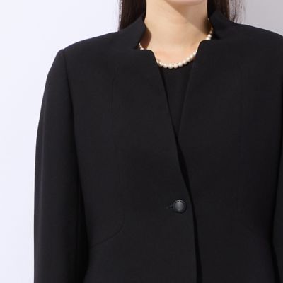 リリアンビューティ エクラ（Liliane Burty ECLAT）/【ブラックフォーマル対応】ジャケット＋ワンピーススーツ ブラックフォーマル対応】ジャケット＋ワンピーススーツ