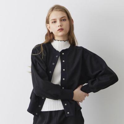 ＜Liliane Burty Eclat (Women/小さいサイズ) ＞【Ｍサイズ】限定アイテム　ウールレット　カーディガン［セットアップ可］（７３１０１４６１）