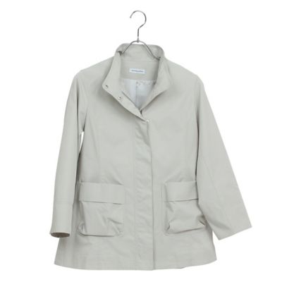 Liliane Burty Eclat (Women/小さいサイズ) /リリアンビューティ エクラ 【はっ水】ツイルスタンドカラーライトコート（７３１０１６０１）