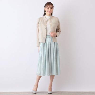 【Ｓ・Ｍサイズ】きれいめデニム　バンドカラージャケット（７３１０２５０５）