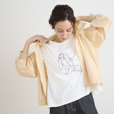シャーリングライトパーカ（73102661） | Liliane Burty Eclat
