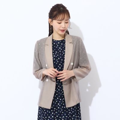 S・Mサイズ】オーガンジーシアージャケット（73104501