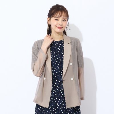 S・Mサイズ】オーガンジーシアージャケット（73104501