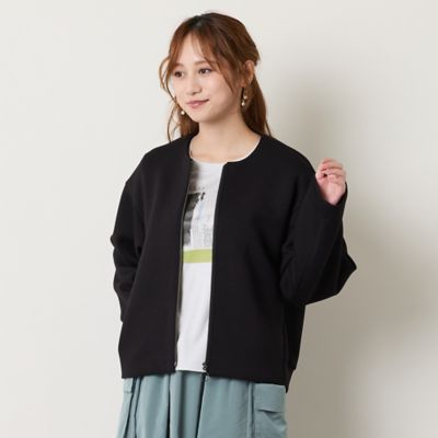ノーカラーダンボールジャケット（73105652） | Liliane Burty