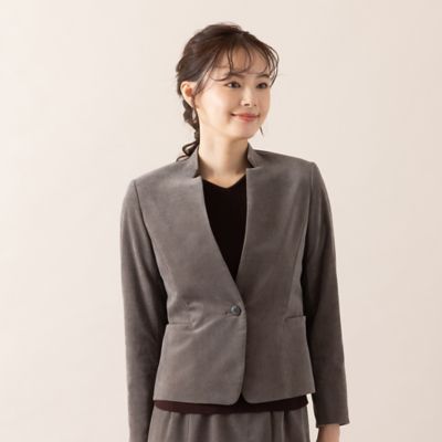 CK ベルベットジャケット　スカートパンツ　3点 3 color] (ベルトセット)タック入りミニスカートパンツ | ファッション