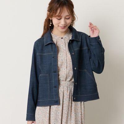 ロイヤルオックスデニムジャケット（73106601） | Liliane