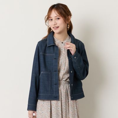 ロイヤルオックスデニムジャケット（73106601） | Liliane