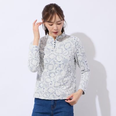 洗える】ふくれジャカードプルオーバーTシャツ（73121601