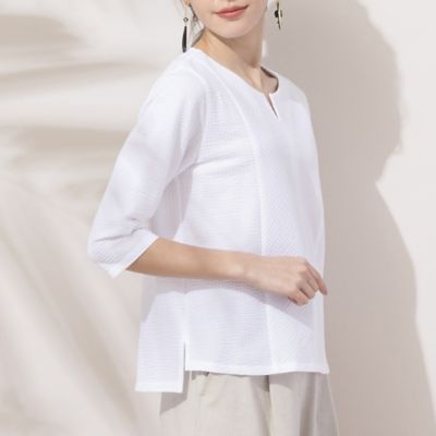 ｓ ｍサイズ サッカーストライプ プルオーバーブラウス ７３１２２２２６ 三越伊勢丹オンラインストア 公式