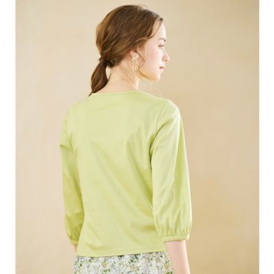 【Ｓ・Ｍサイズ】衿タックプルオーバーＴシャツ（７３１２２５０５）