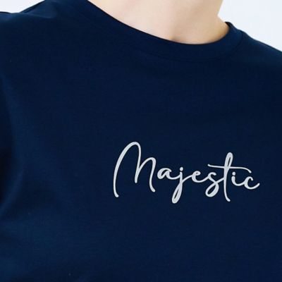 【Ｓ・Ｍサイズ】綿１００％ロゴプリント　Ｔシャツ（７３１２３５０１）