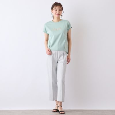 【Ｓ・Ｍサイズ】綿１００％ロゴプリント　Ｔシャツ（７３１２３５０１）
