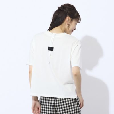 【Ｓ・Ｍサイズ】プリント＋レースデザインＴシャツ（７３１２３５２７）
