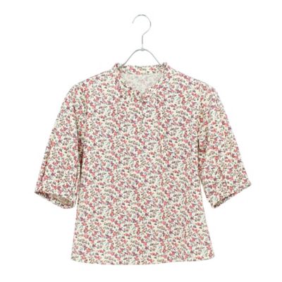 洗える】リバティプリントプルオーバーTシャツ（73123654