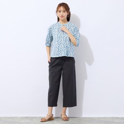 洗える】リバティプリントプルオーバーTシャツ（73123654