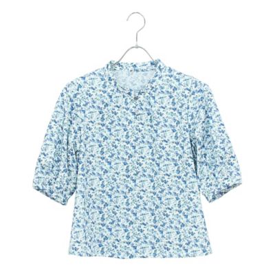 洗える】リバティプリントプルオーバーTシャツ（73123654