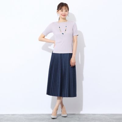 【Ｓ・Ｍサイズ】ラメリブジャージー　半袖Ｔシャツ（７３１２４５５１）