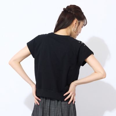【Ｓ・Ｍサイズ】裏毛　パール加工シャツ（７３１２４５５３）