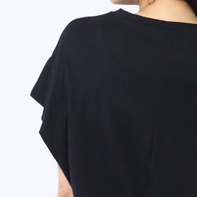 【Ｓ・Ｍサイズ】綿１００％フレンチスリーブＴシャツ（７３１２４５５４）