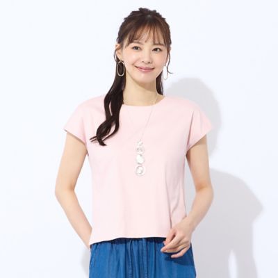 ピンク系 レディースの小さいサイズ 3号～7号／XXS～S Tシャツ
