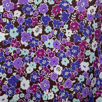 【Ｓ・Ｍサイズ】小花プリント　ハイネックＴシャツ（７３１２５４２１）