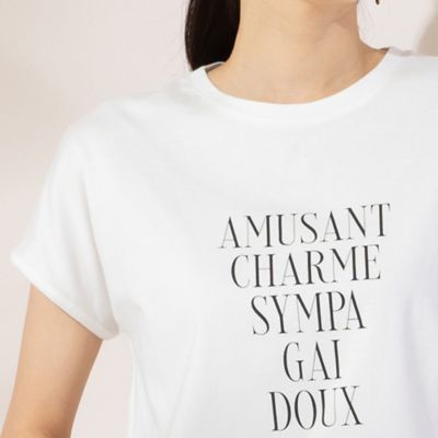 【Ｓ・Ｍサイズ】ロゴプリント　プルオーバーＴシャツ（７３１２５４２４）