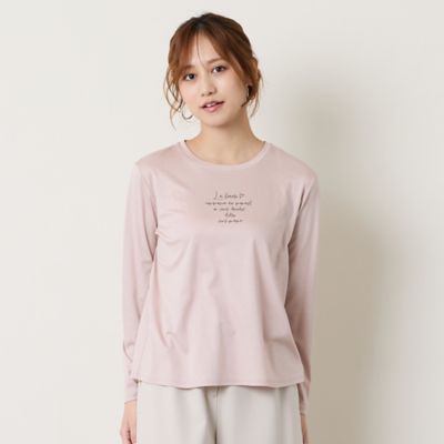 ピンク系 レディースの小さいサイズ 3号～7号／XXS～S Tシャツ