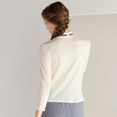 洗える】バンデーラ天竺ハイネックTシャツ（73126521