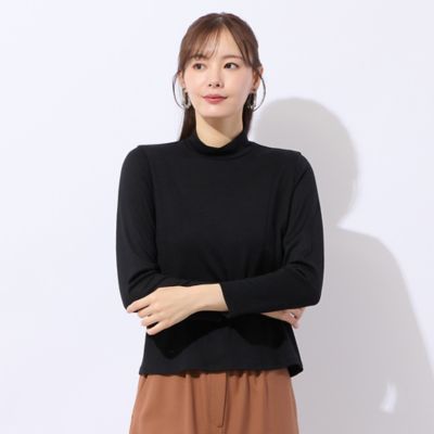 洗える】バンデーラ天竺ハイネックTシャツ（73126521