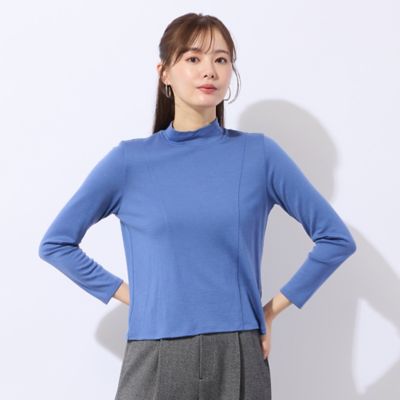 洗える】バンデーラ天竺ハイネックTシャツ（73126521