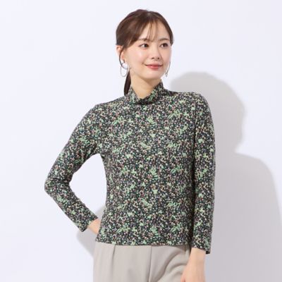 ＜Liliane Burty Eclat (Women/小さいサイズ) ＞【洗える】フランス製素材微起毛Ｔシャツ（７３１２６５２２）