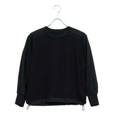 ＜Liliane Burty Eclat (Women/小さいサイズ) ＞【洗える】配色使いプルオーバーカットソー（７３１２６５６１）