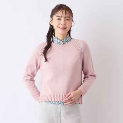 Liliane Burty Eclat (Women/小さいサイズ) /リリアンビューティ エクラ 【S・Mサイズ】7GGホールガーメントニット(73132501)