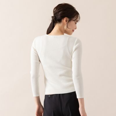 【アンサンブル対応／Ｓ・Ｍサイズ】ウォッシャブル１８ＧＧニット（７３１３２５２２）