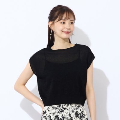 ＜Liliane Burty Eclat (Women/小さいサイズ) ＞【Ｓ・Ｍサイズ】ウォッシャブル　プルオーバーニット（７３１３４５０１）