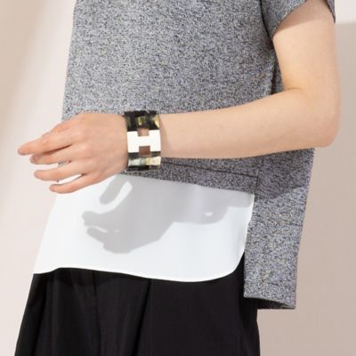 【Ｓ・Ｍサイズ】ニット×布帛　フレンチスリーブプルオーバー（７３１３５４６１）