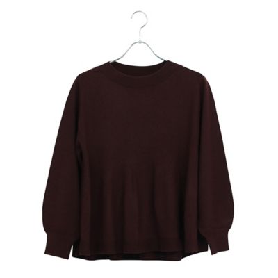 Liliane Burty Eclat (Women/小さいサイズ) /リリアンビューティ エクラ ホールガーメントフレアニット(73136501) チャイロ トップス【三越伊勢丹/公式】